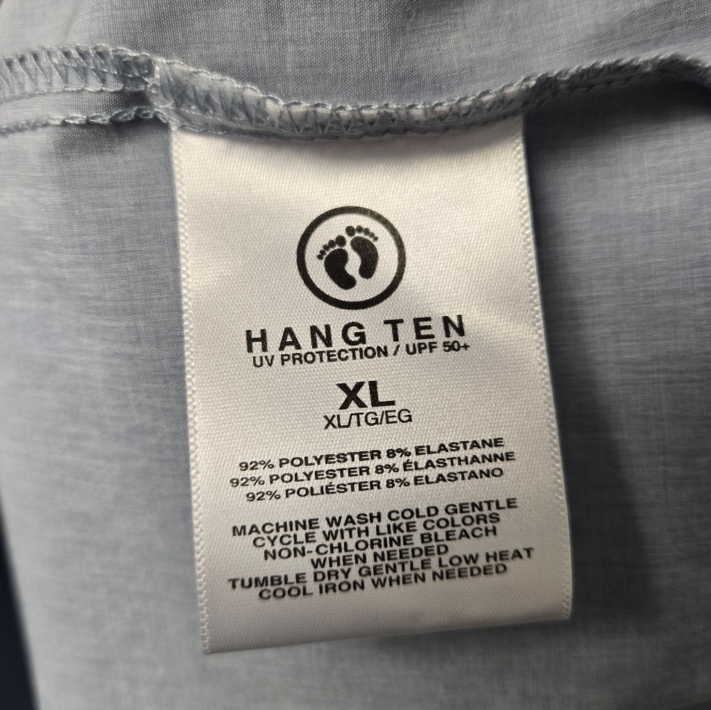 Hang Ten Water Repellant Jacket Blue XL - Picture 6 of 9